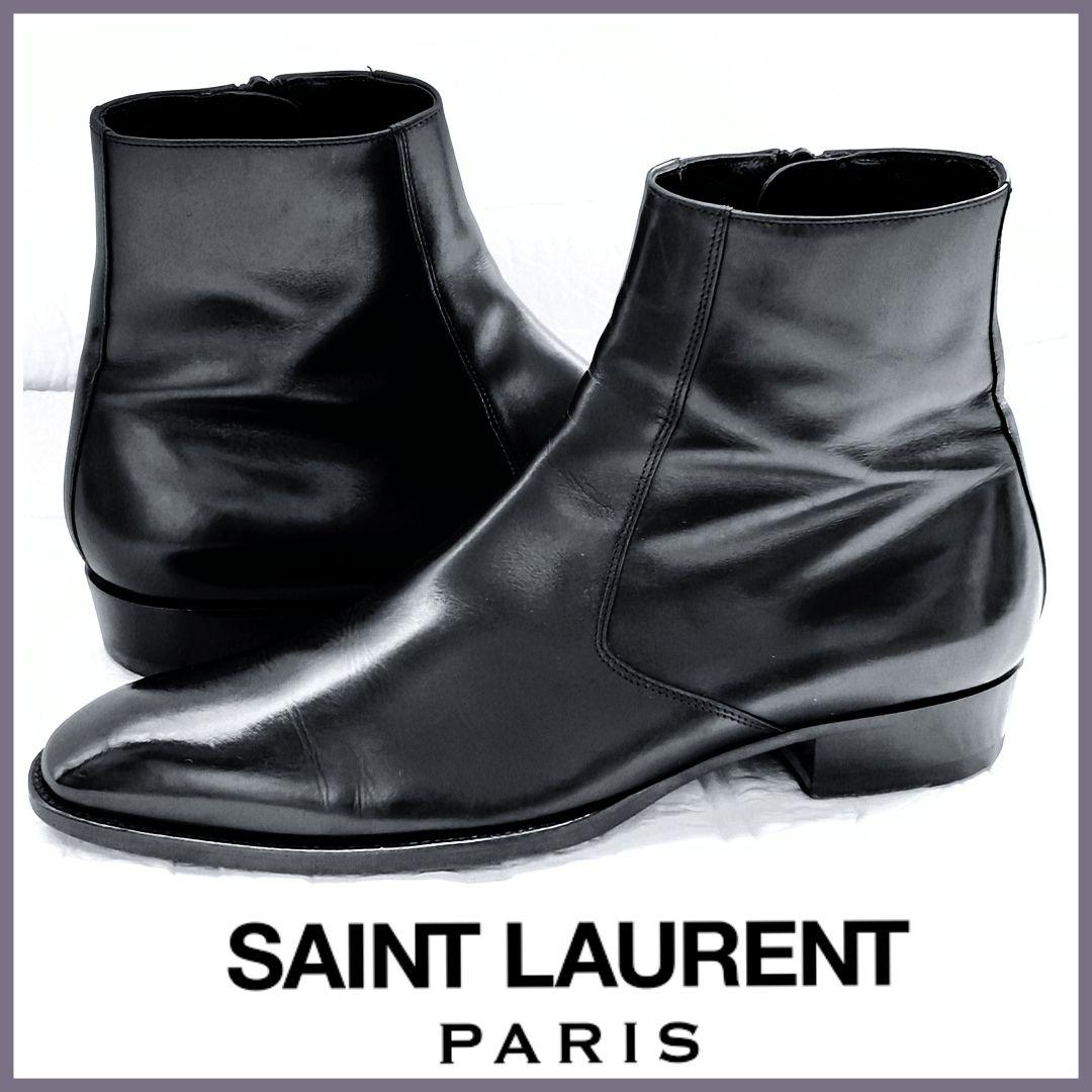 SAINT LAURENT サンローラン✦ワイアットジップブーツ エディ期42
