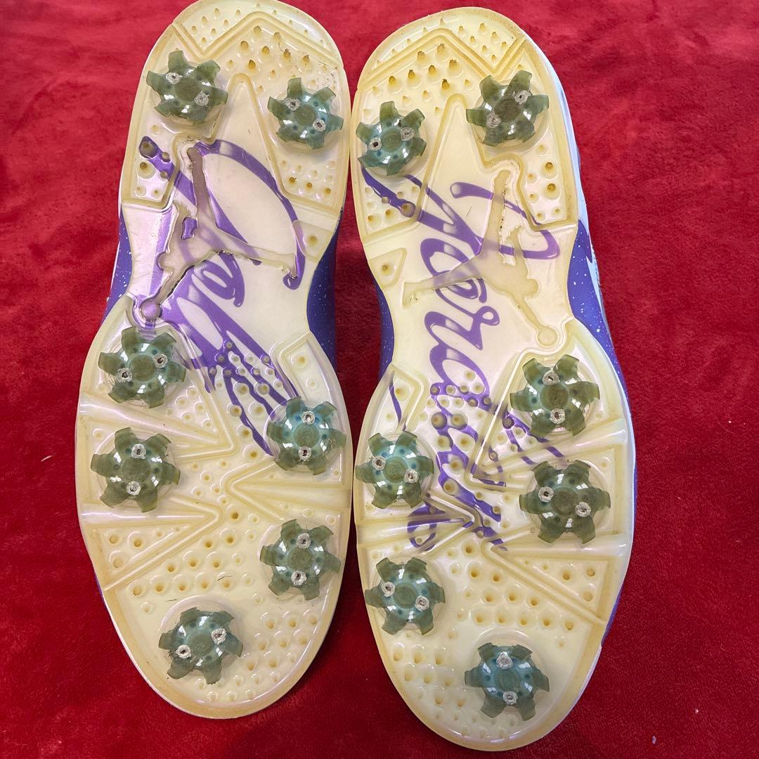 エア ジョーダン 6 jordan golf 紫/グレー