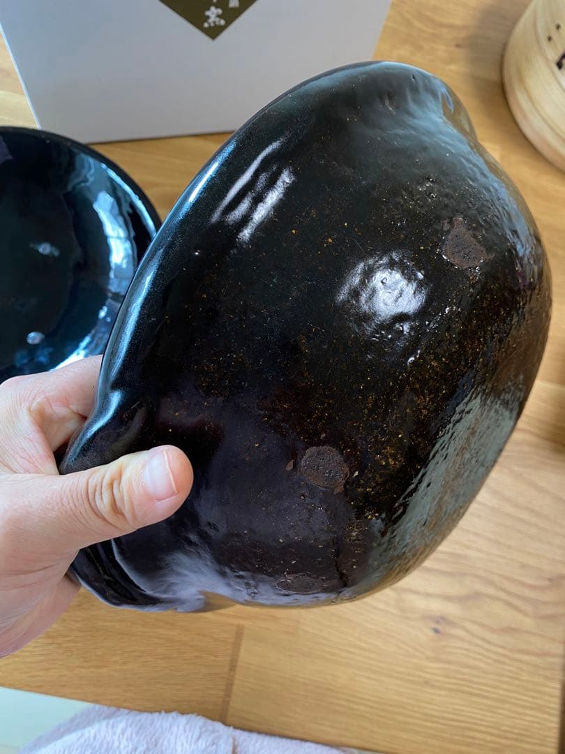 完美 雲井窑 8寸 鸭釉 土锅