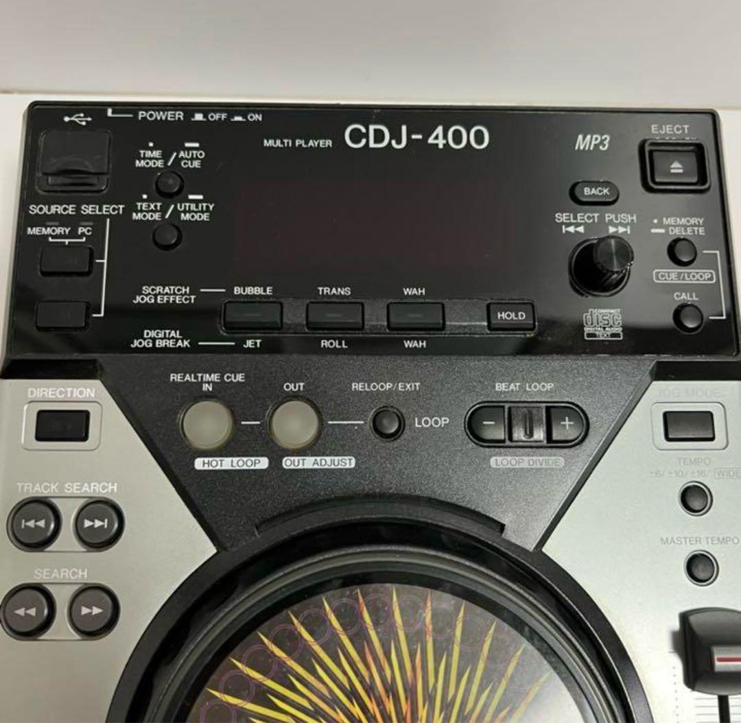 コンパクトディスクプレーヤー CDJ-400 パイオニア Pioneer