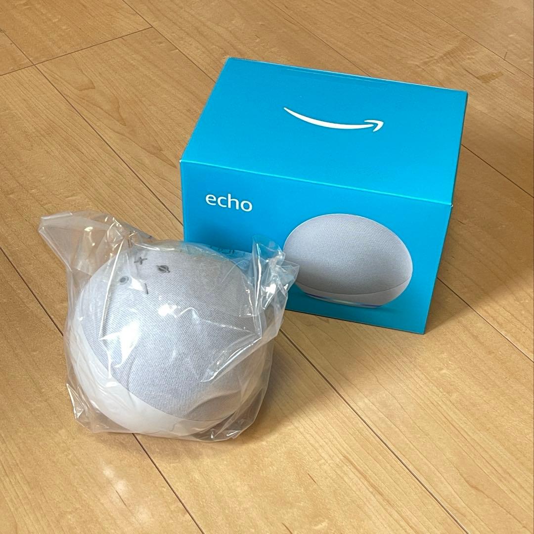 アレクサ Alexa Echo エコー 第4世代 スマート グレーシャーホワイト