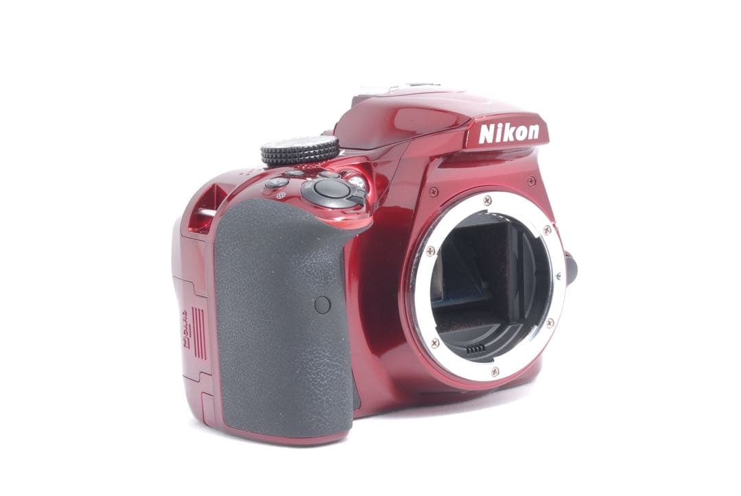 ✨Nikon D3400✨ダブルレンズ 希少カラー 赤 一眼レフ スマホ転送