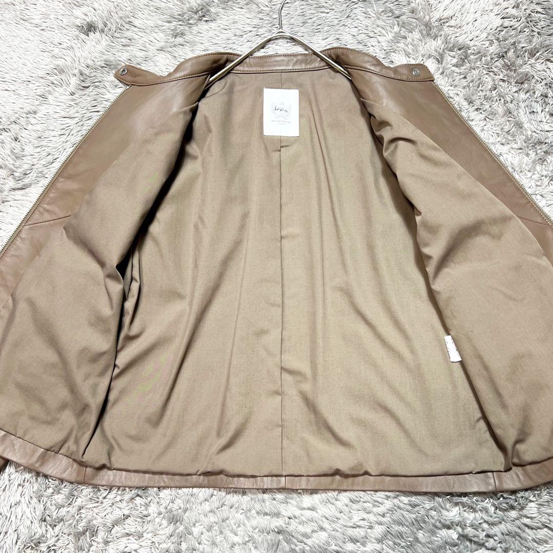 ルーニィ 40th anniversary ラムレザー シングルジャケット 38