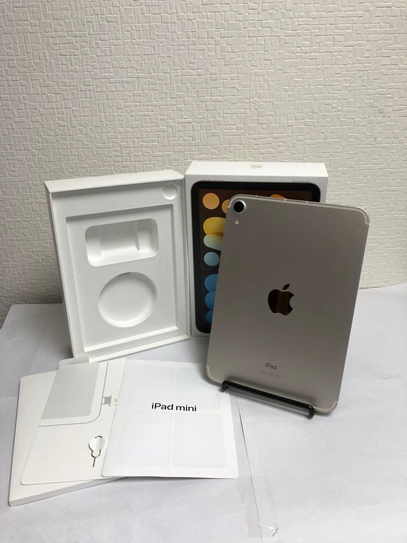 iPad mini（第6世代) SIMフリー64GB スターライトNo. 04