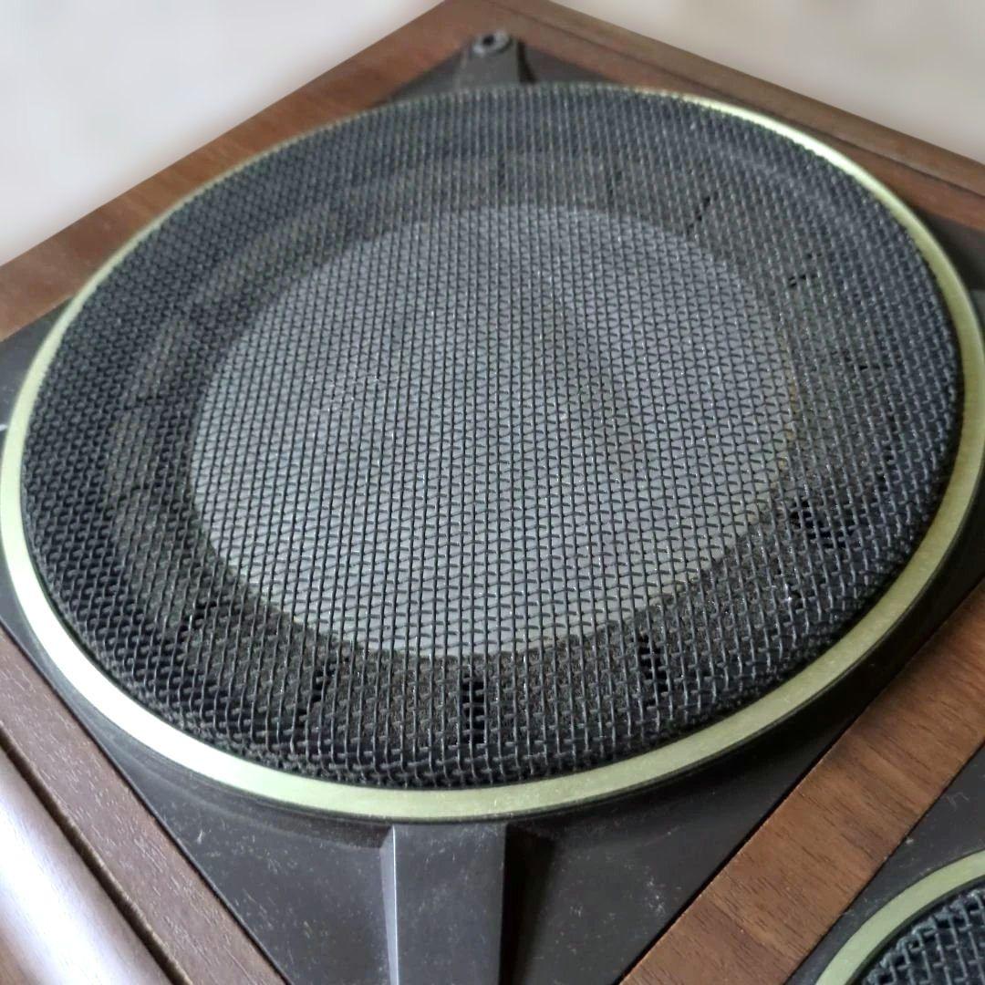 【昭和レトロ】DIATONE スピーカー ブラウン 2ウェイ