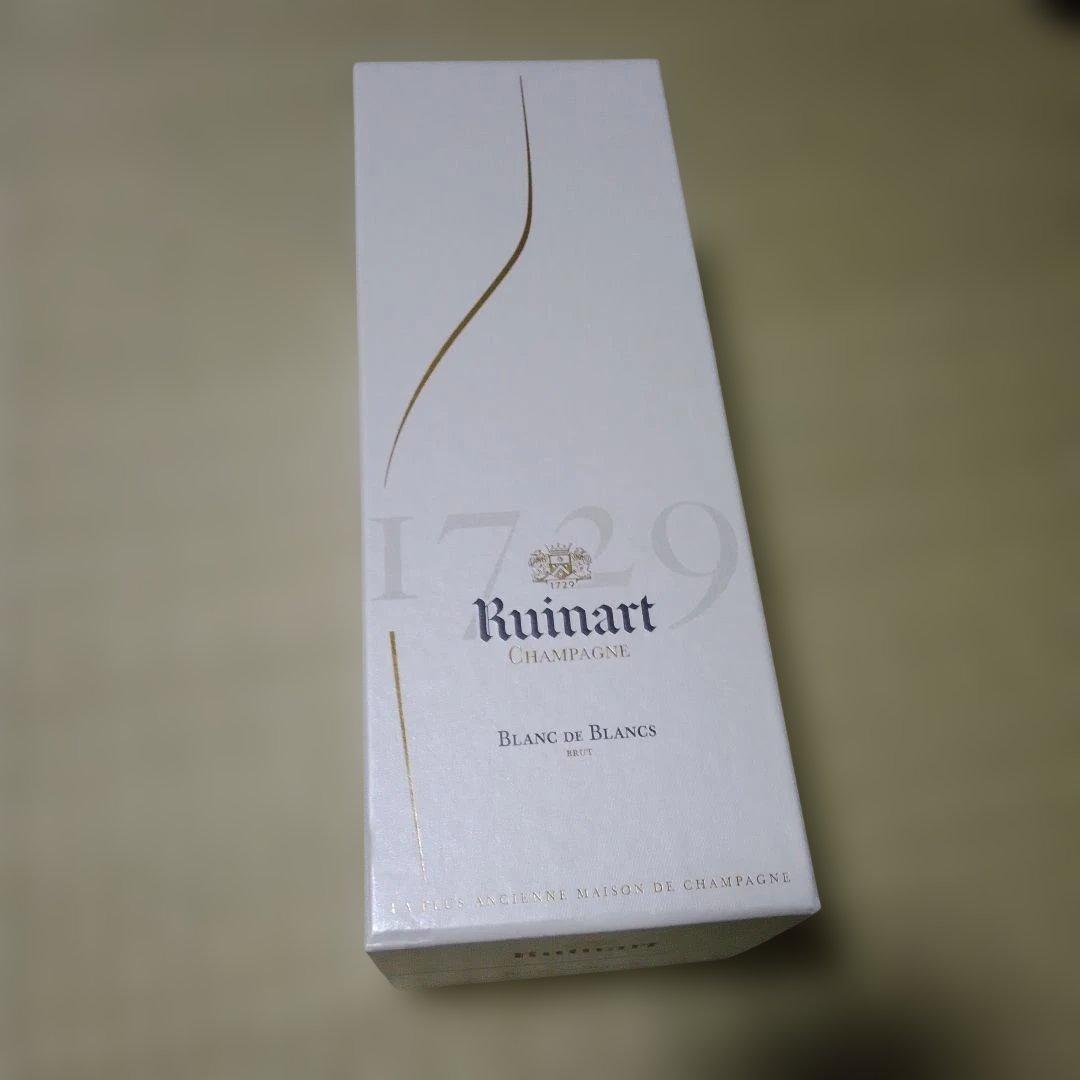 美品箱付きRuinart Blanc de Blancs シャンパン 1729年