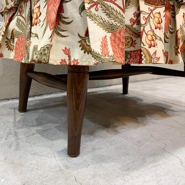 飛騨産業家具（キツツキマーク）穂高オットマン