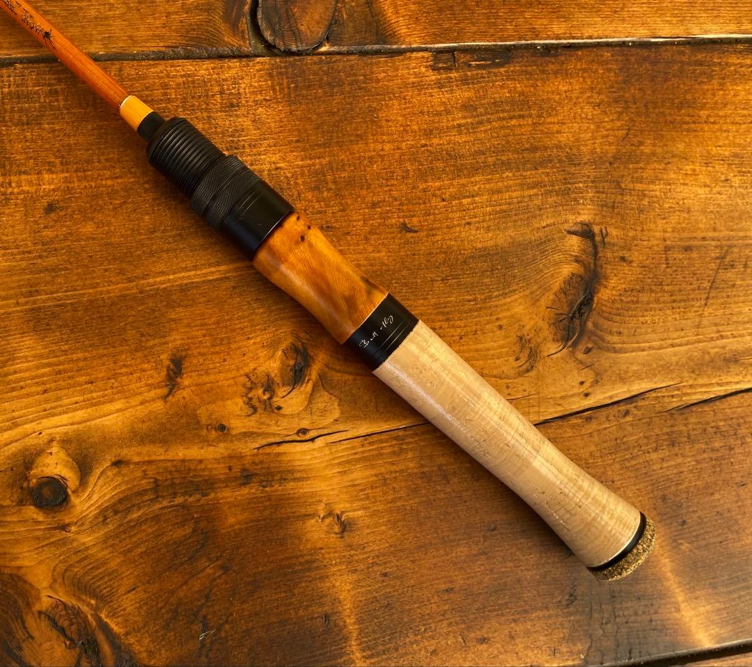 493UL トラウトロッド　パックロッド　グラスロッド　渓流釣り　スピニング