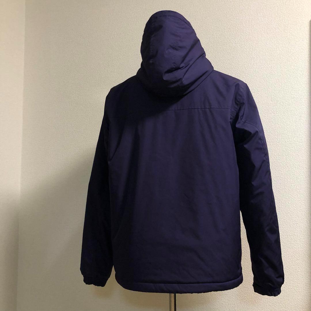 カンターベリー★ジップアップ 中綿 ジャケット パーカー パープル Lサイズ