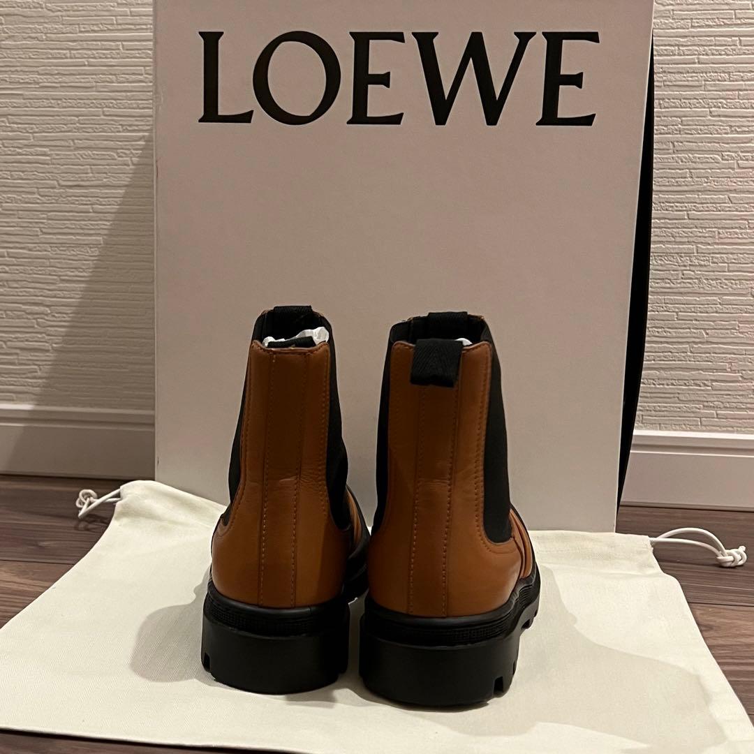 ロエベLOEWE チェルシーブーツ サイドゴアブーツ【値引き交渉不可】
