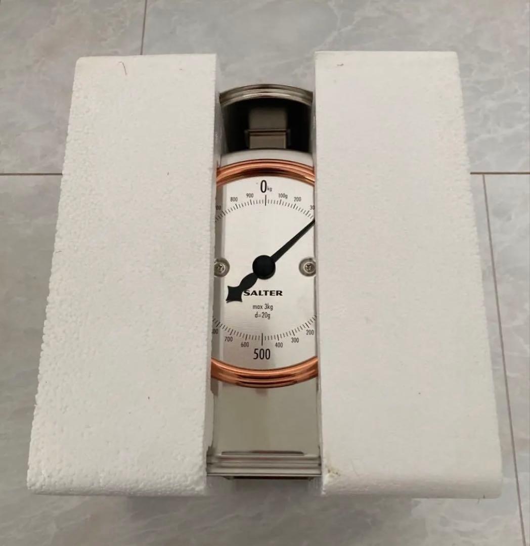 SALTER 未使用 ステンレスキッチンスケール 107 ダルトン