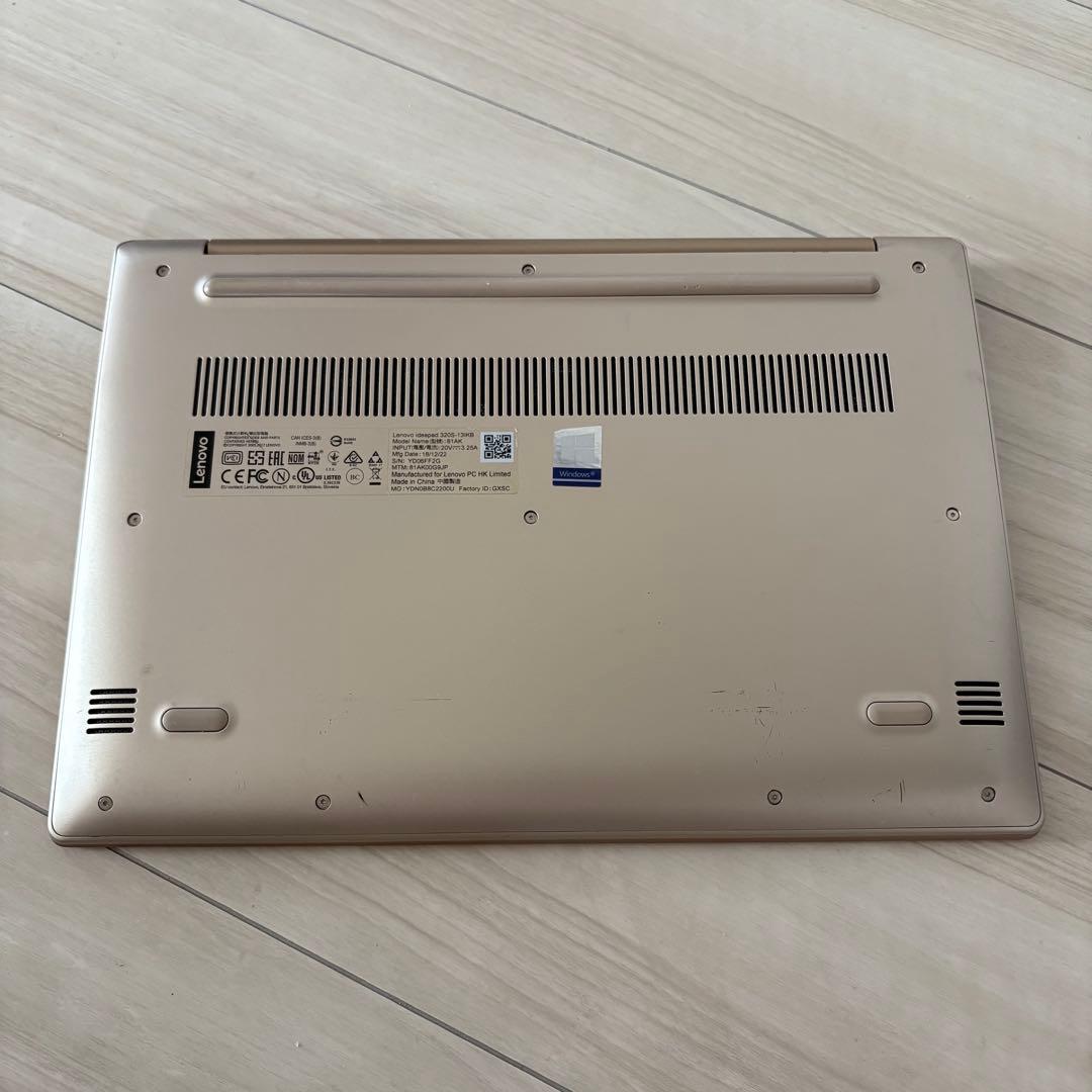 Lenovo 320S-13IKB レノボ　ノートパソコン　ゴールド