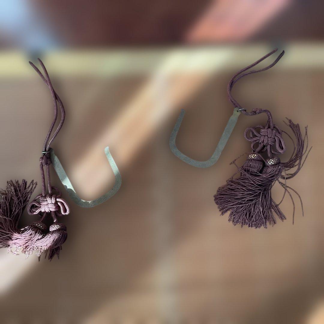 和室用暖簾二幅、お座席すだれ