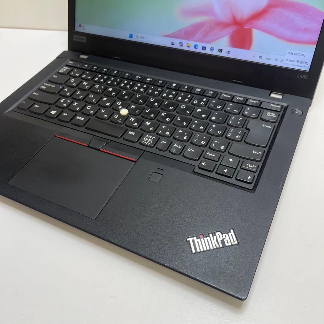#946 レノボThinkpad L480 i5-8250U 8GB 256GB