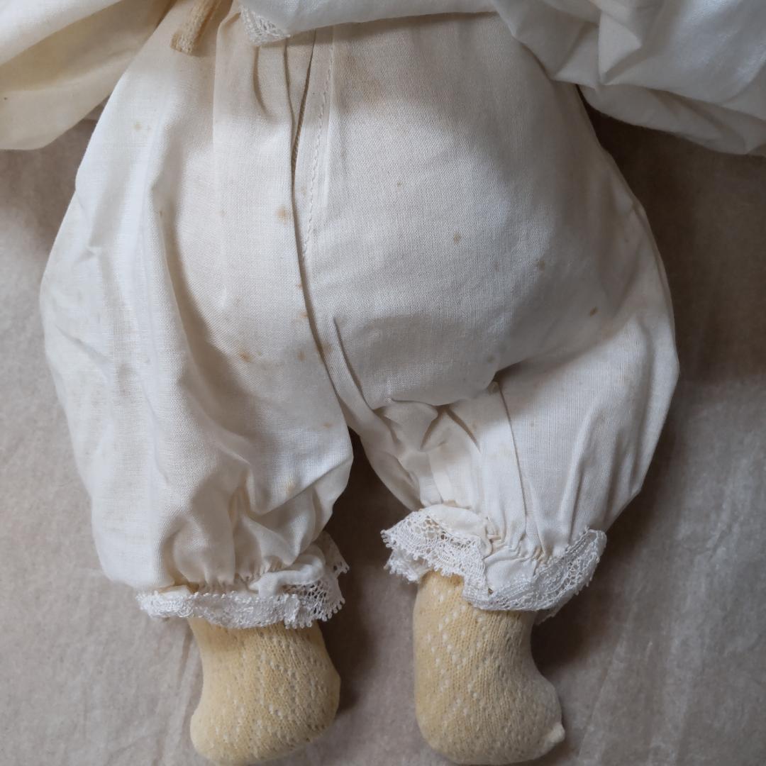 アーモンドマルセルタイプ　ベビードール　アンティーク風　人形　ブロカント　蚤の市