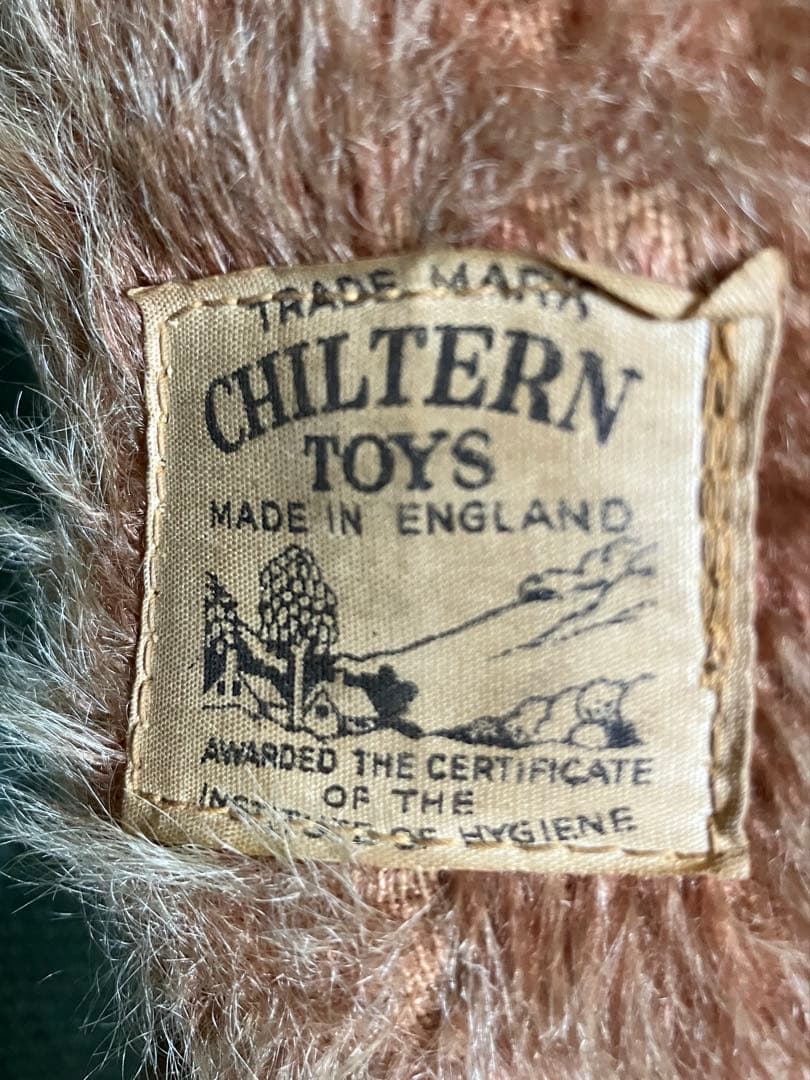 お馬さんのカート★チルターン　ぬいぐるみ馬 車輪付き　テディベア　アンティーク