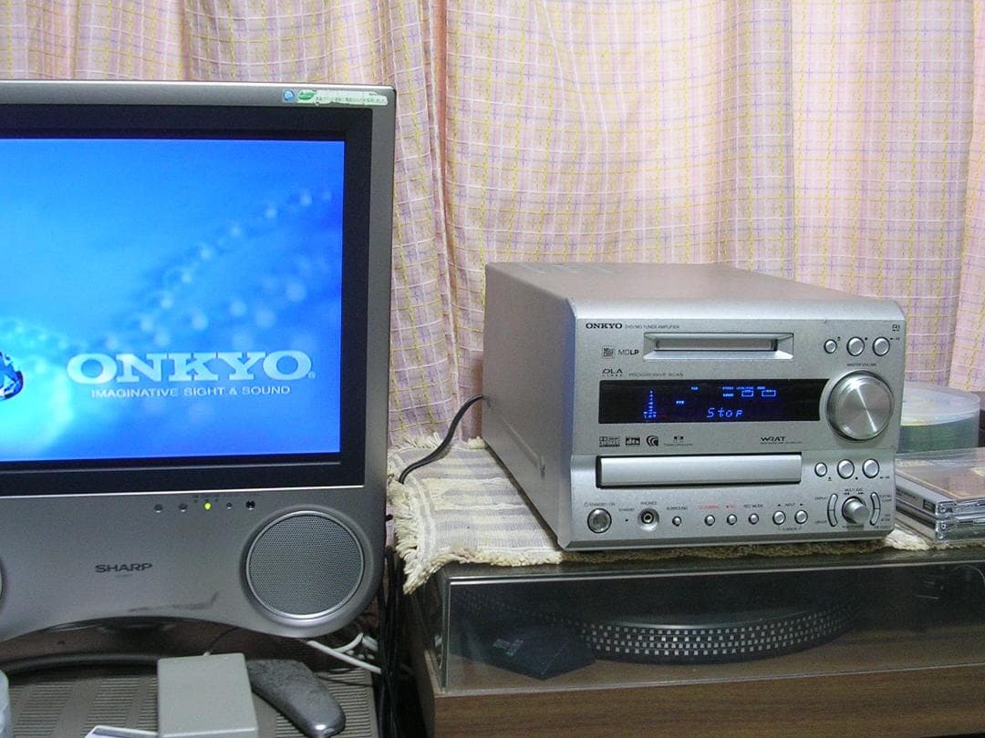 ＜訳あり整備品＞ONKYO FR-7GXDV 本体のみ+簡易リモコン付属