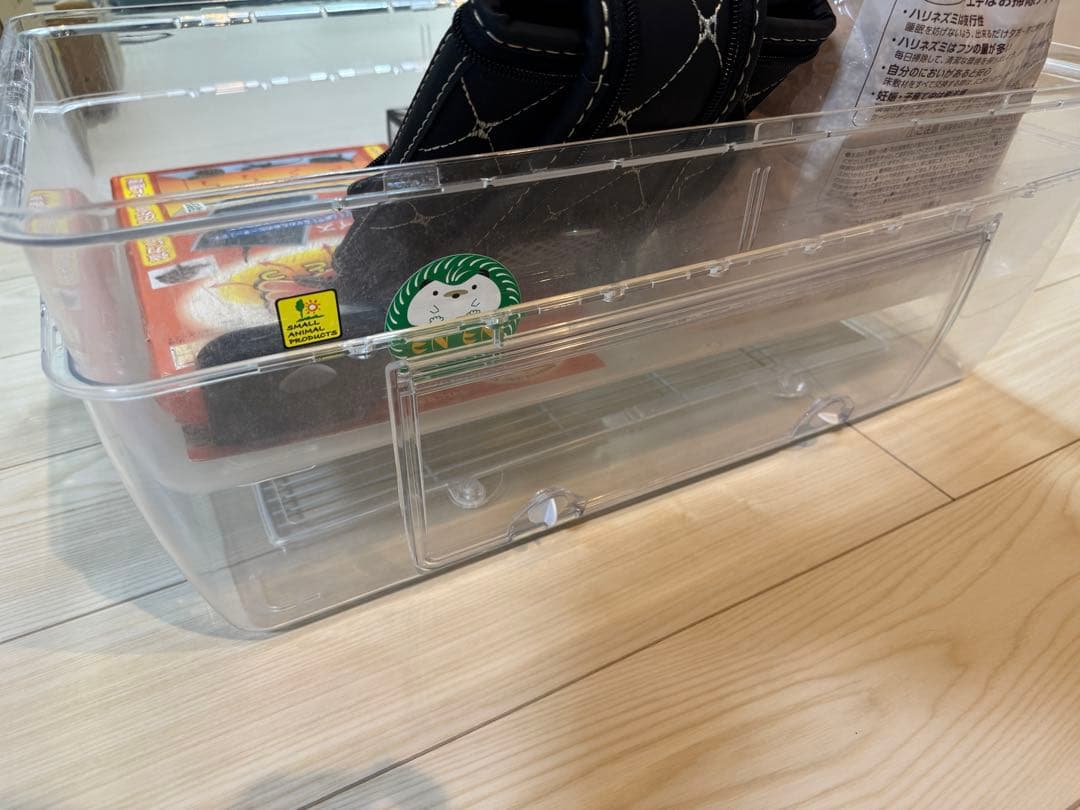 ハリネズミ用ケージ　ヒーター、サーモ他セット