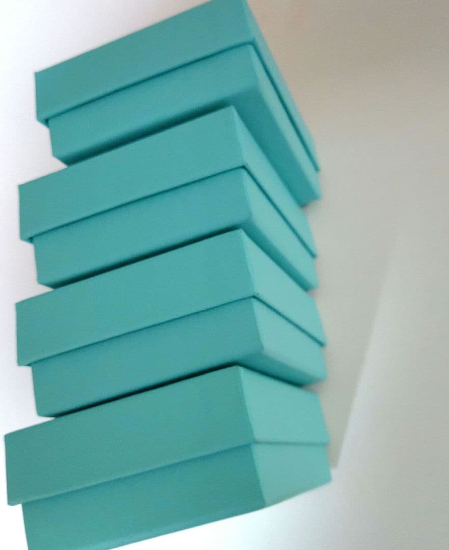 ♥新品未使用♥現行品 ティファニー空箱 Tiffanyギフトボックス 4個セット