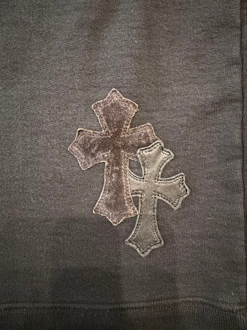 激レアCHROME HEARTSクロムハーツ クロスパッチ スウェットトレーナー