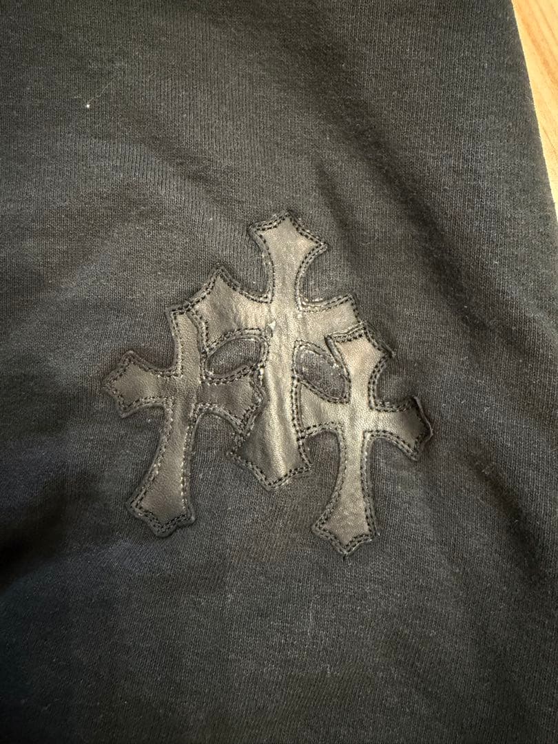 激レアCHROME HEARTSクロムハーツ クロスパッチ スウェットトレーナー