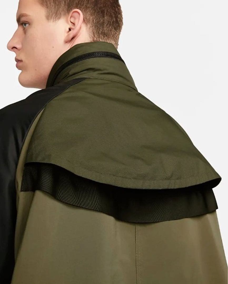 【新品未使用品】Sacai × Nike Trench Jacket カーキ　L