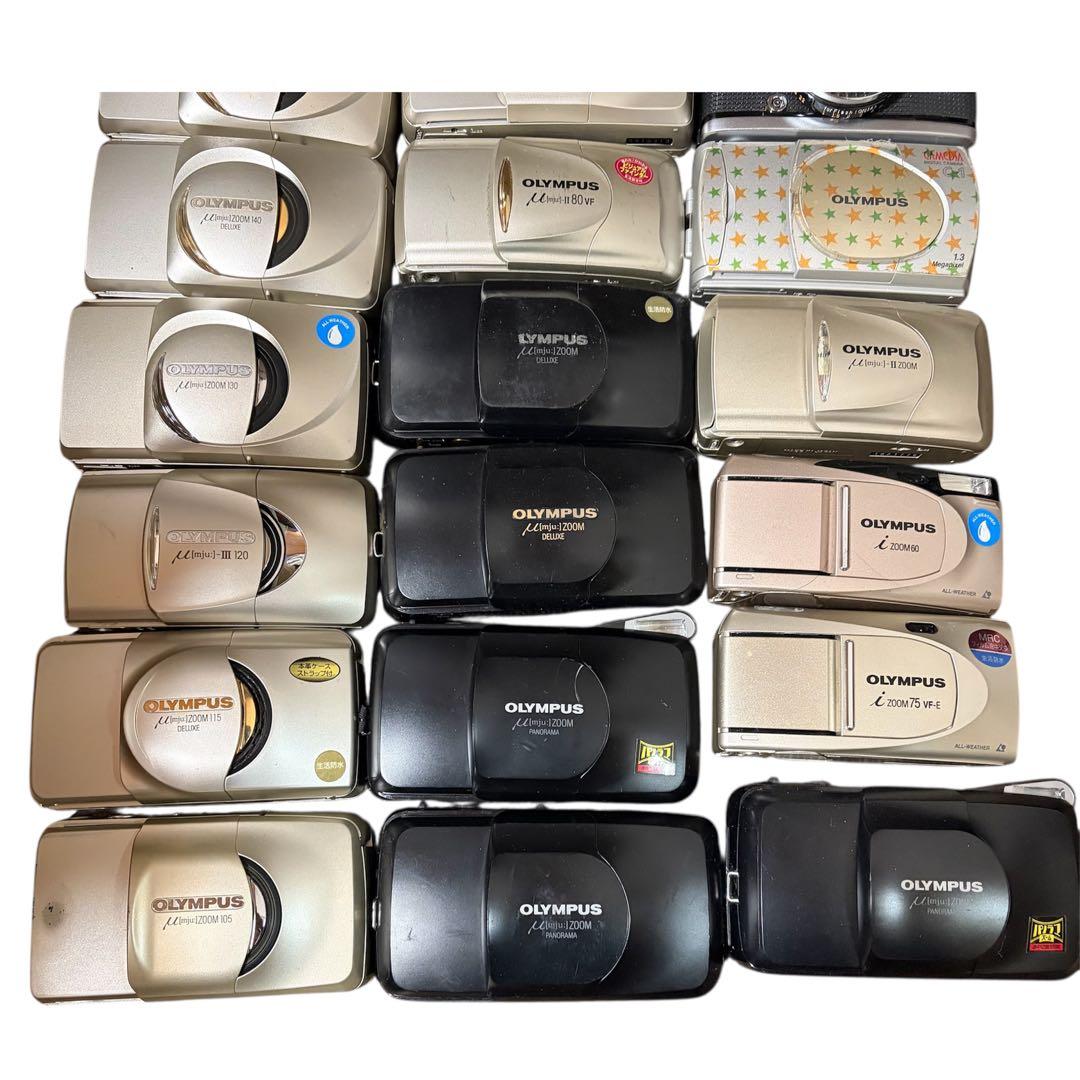 オリンパスカメラまとめ売り 21台 コンパクトカメラ