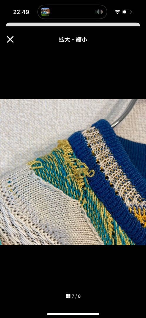 COOGI カラフルセーター Sサイズ