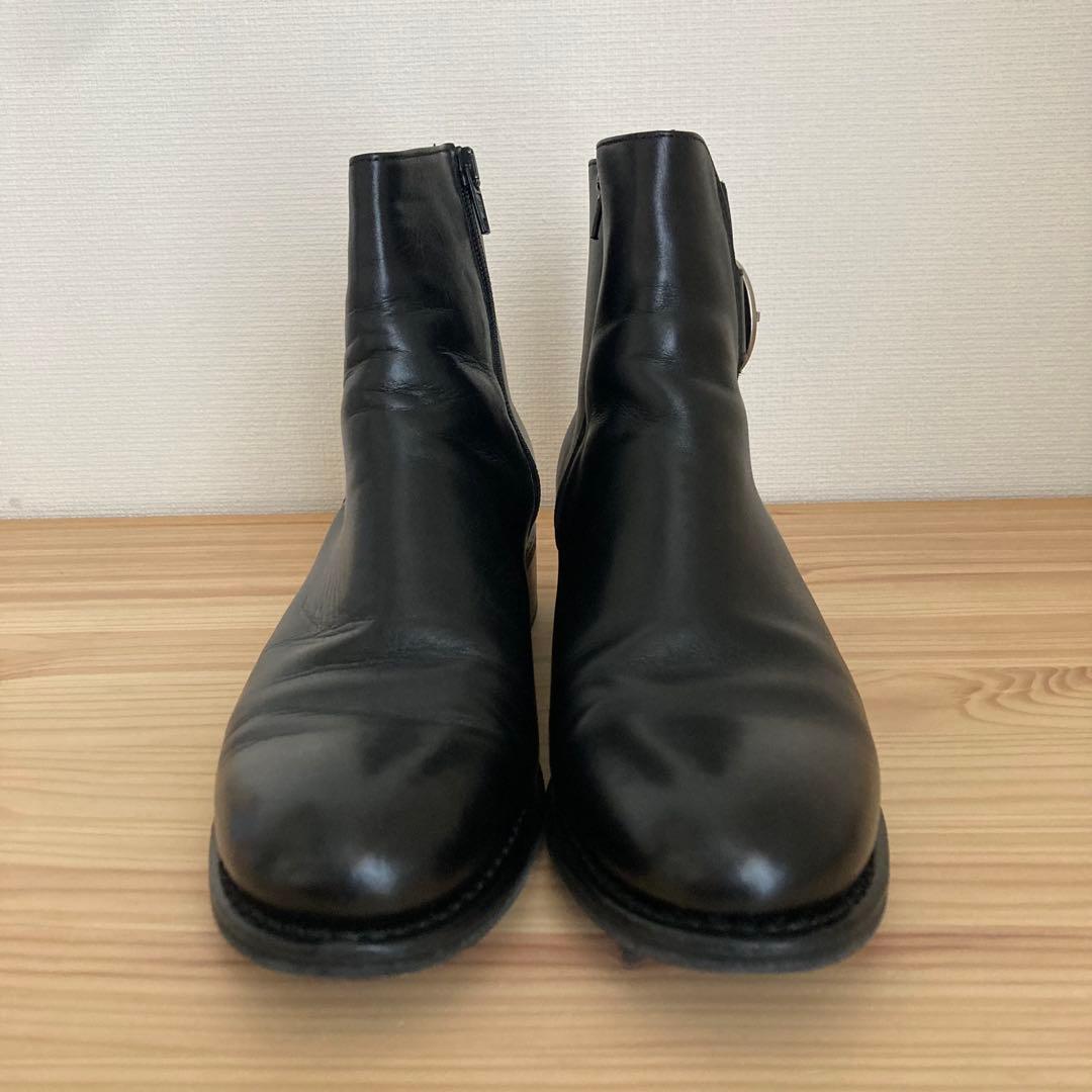 【美品】パラブーツ サイドゴアブーツ ブラック23