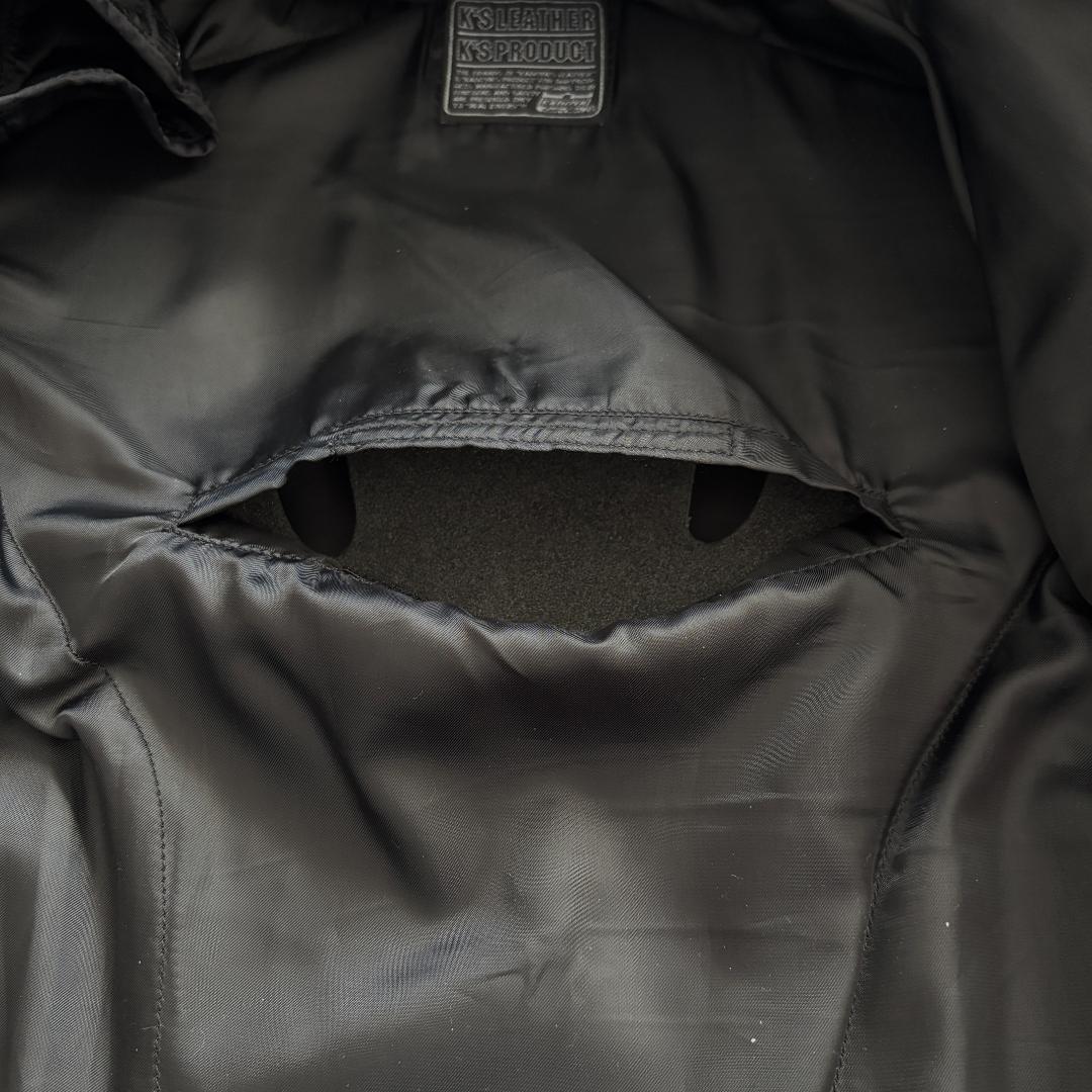 【美品・LL】KADOYAカドヤ/EVO/ダブルライダース/キルティングライナー