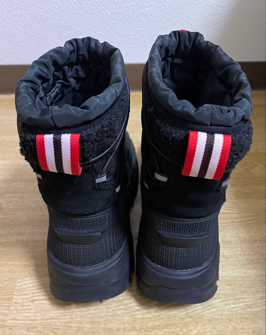 HUNTERファー付き防水ブーツ