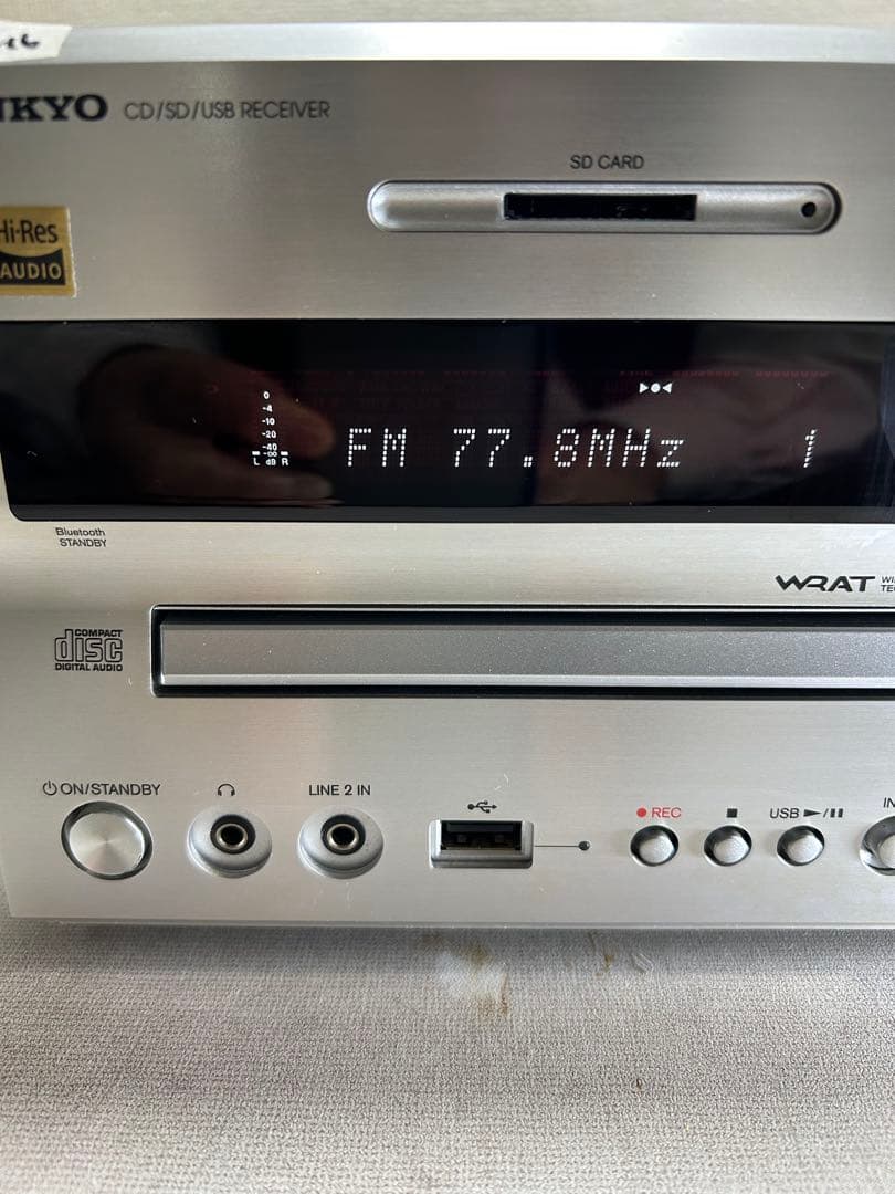 C16 整備ONKYO NFR-7TX ハイレゾCD/SD/USBレシーバー