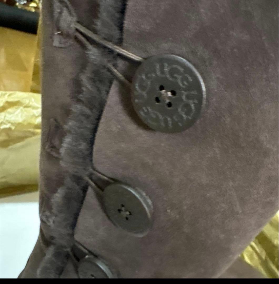 【新品】　UGG ムートンブーツ チョコレート 24cm
