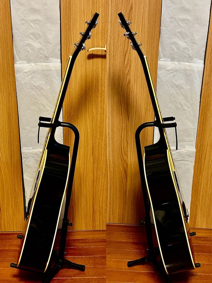 すぐ使える美品 YAMAHA FG-820 ブラック クリーニング 低弦高調整済