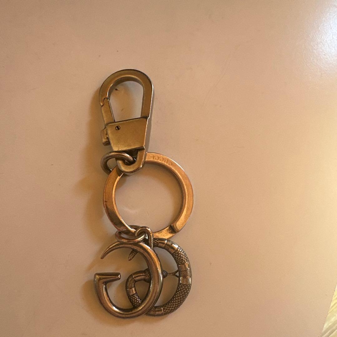 グッチ マーモント キングスネーク キーリング キーホルダー