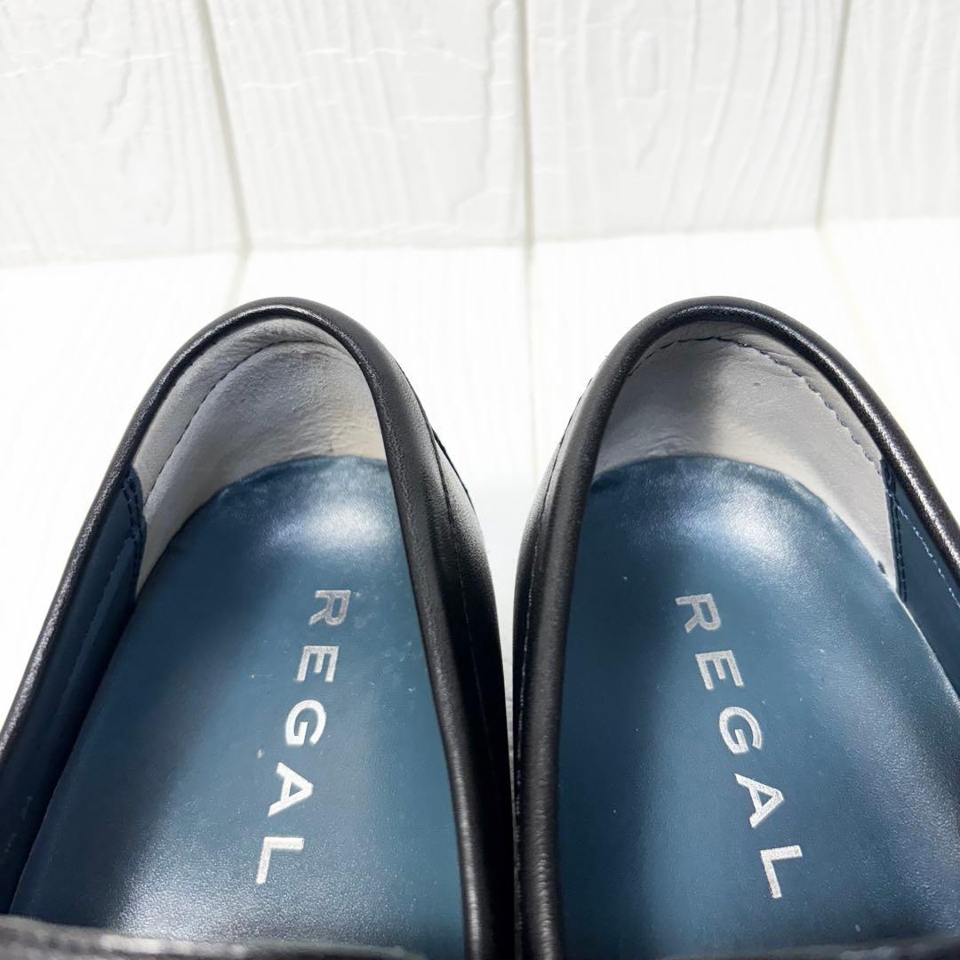 REGAL リーガル ビットローファー 黒 24cm 本革 現行品　57HR