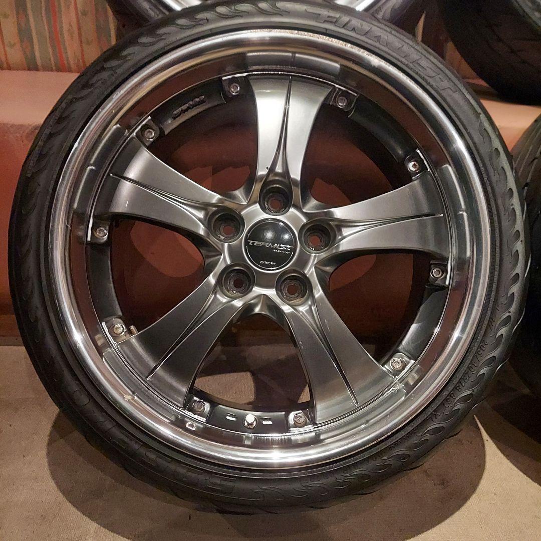 work 深リム18インチホイール+グリップタイヤ！　クラウン　アメ車　シルビア