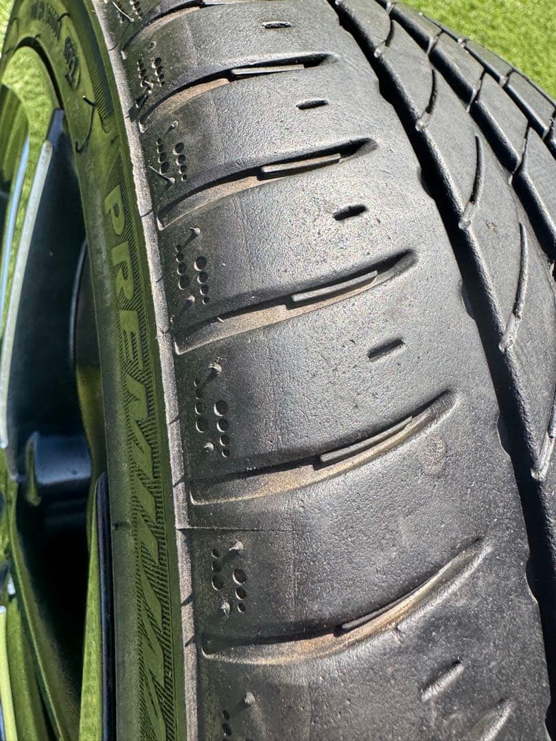 シュタイナー ホイール17インチ タイヤ 205/40r17 PDC 100x5