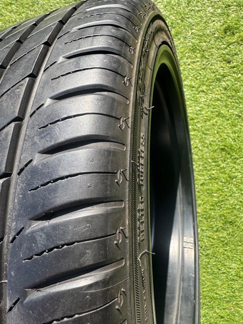 シュタイナー ホイール17インチ タイヤ 205/40r17 PDC 100x5