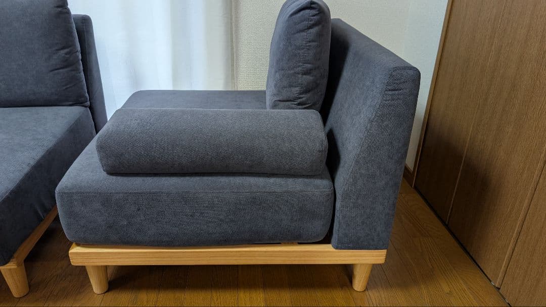 VENTOTA Soroi ソファ 1人掛け(大) ブルーグレー