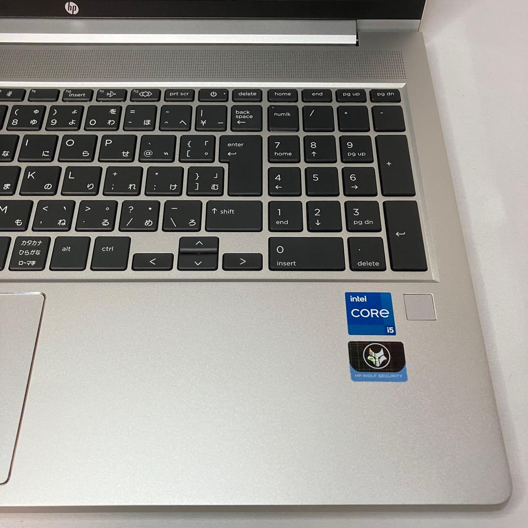 準美品 HP 450 G9 第12世代 i5 16GB SSD FHD オフィス