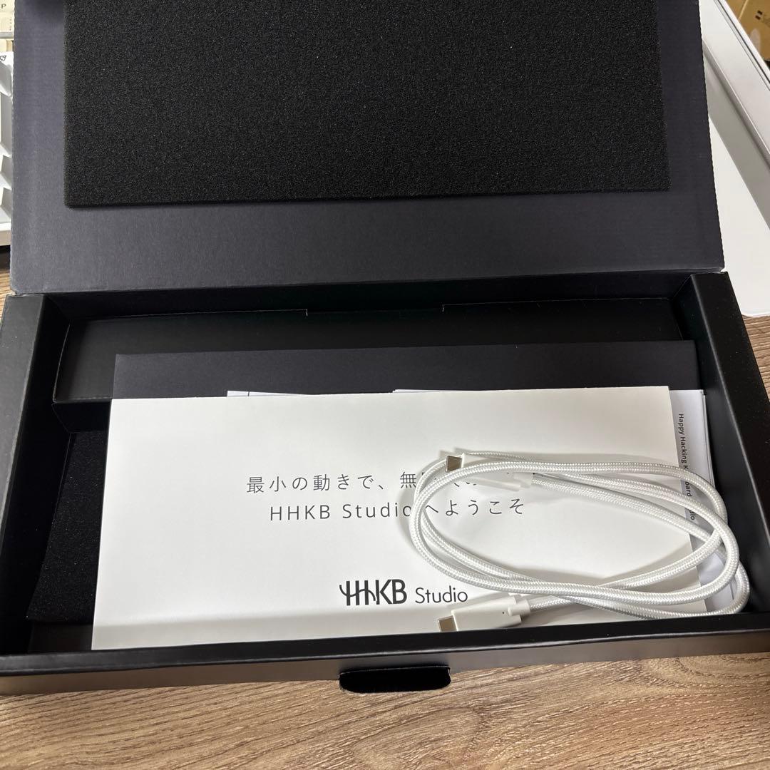 HHKBstudio 日本語配列・雪　キーボードルーフ・リストレスト付