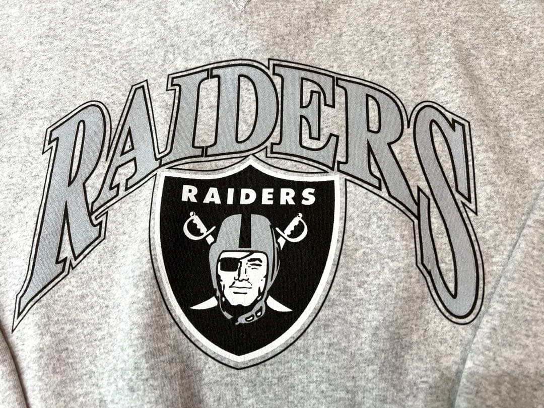 新品NFL RAIDERS コラボRussellラッセルレイダース2XL グレー