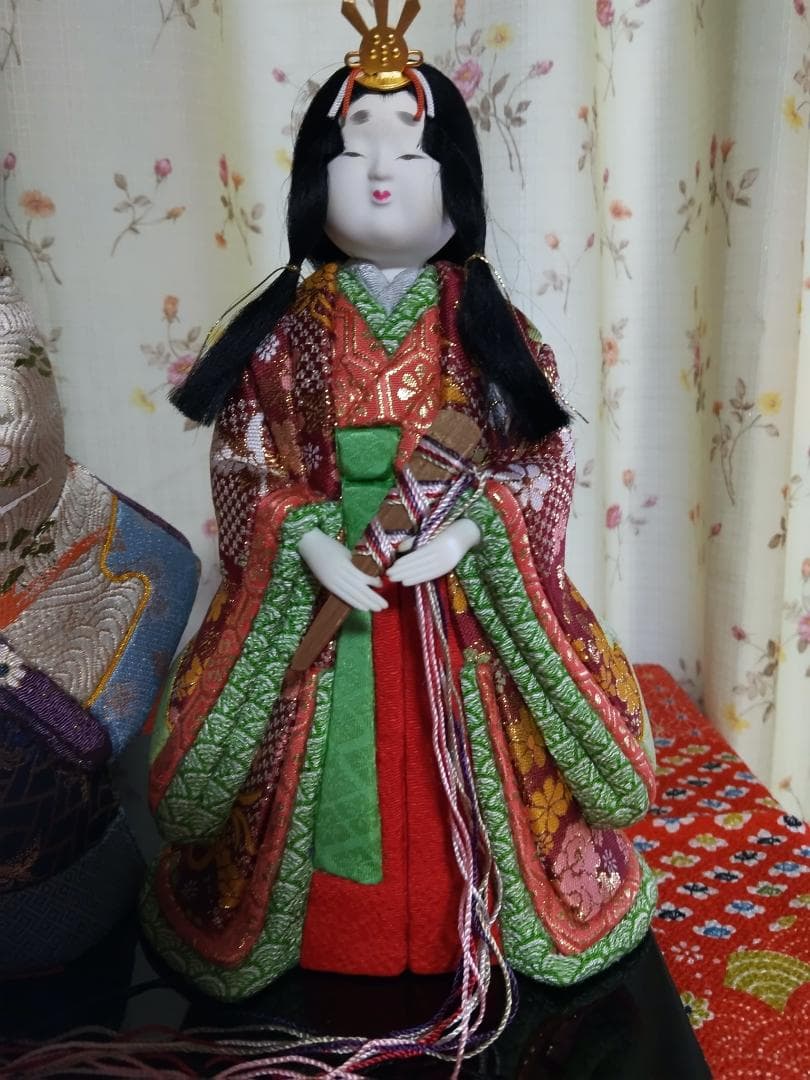 手作り木目込み人形立ち雛