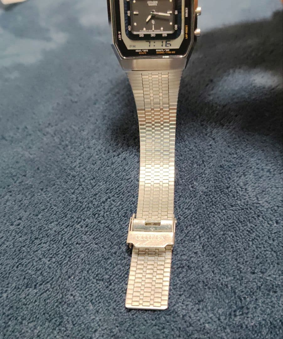 CITIZEN　アナデジ　4-082911 ランサー　稼働品