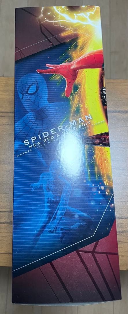 ホットトイズ スパイダーマン ニューレッド & ブルースーツ 1/6 フィギュア