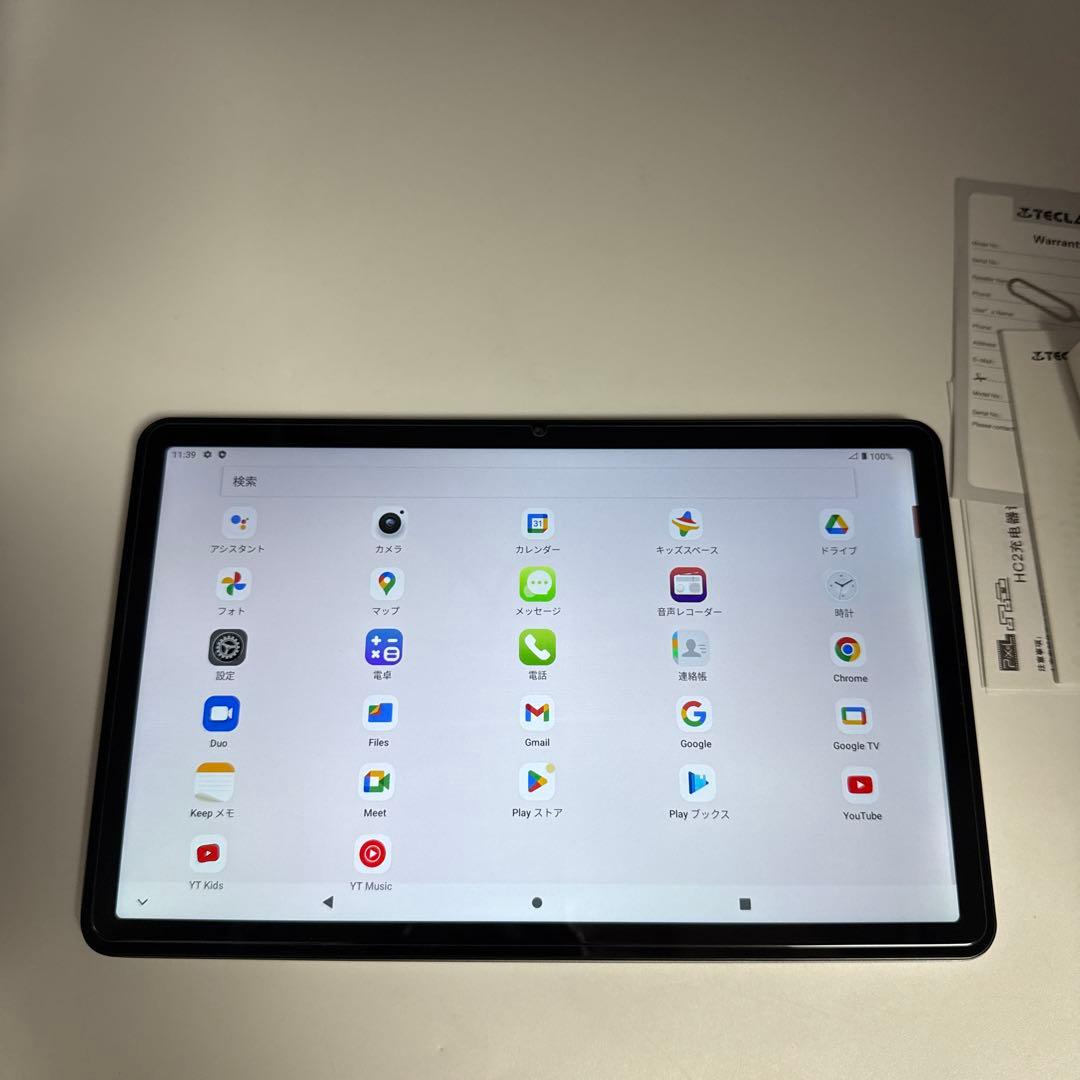 TECLAST T50 11インチタブレット 128GB