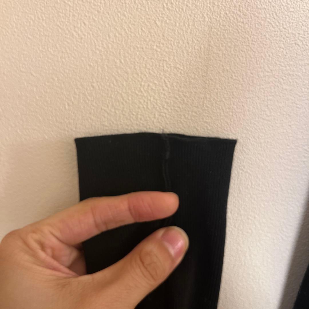 ジョンスメドレー シーアイランドコットン　ポロセーター　ブラック　S