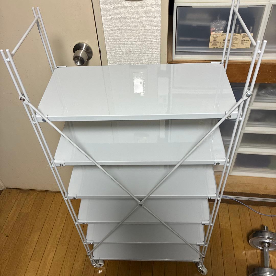 【最終値下】無印良品 スチールユニットシェルフ グレー 絶版サイズ