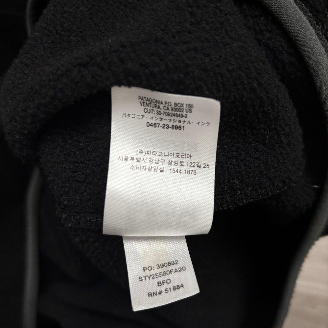 パタゴニア　Patagonia シンチラ　スナップt ブラック